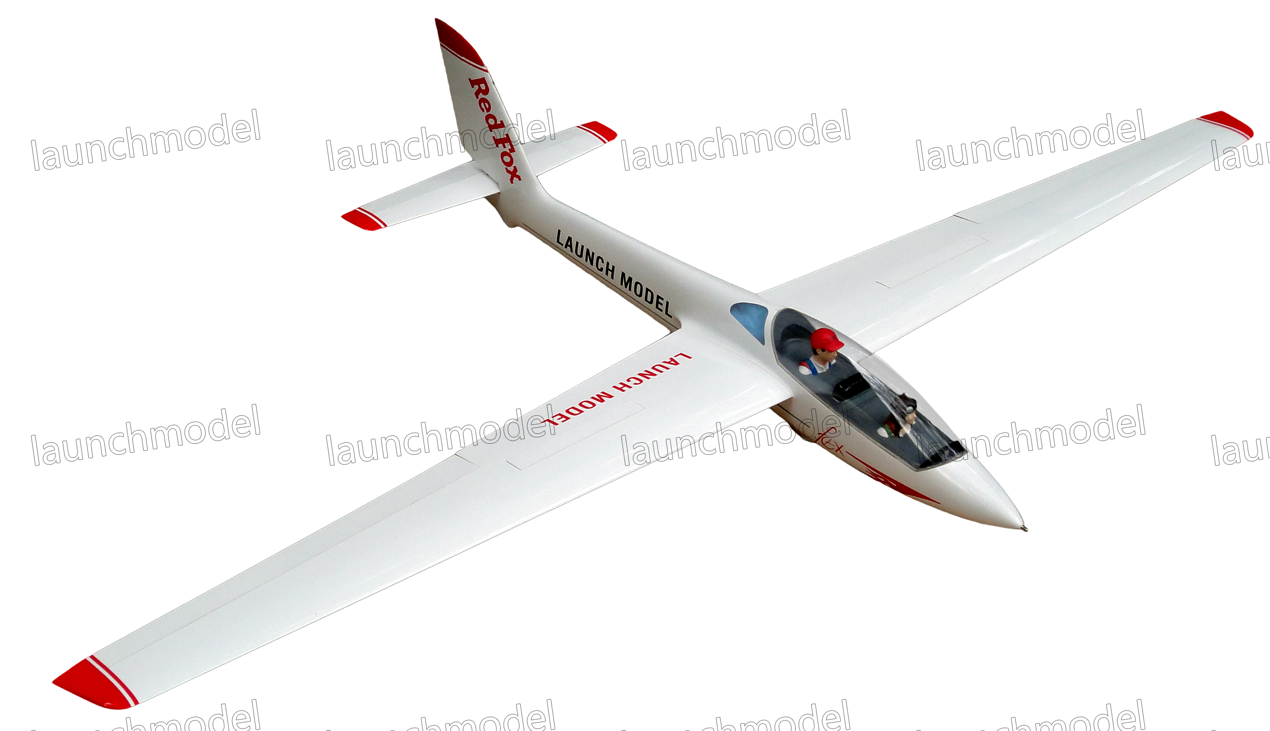 FOX1200仿真縮比滑翔機